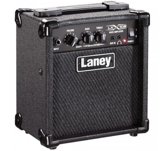 Laney LX10B басовый комбо 10 Вт, 2х5". цвет черный