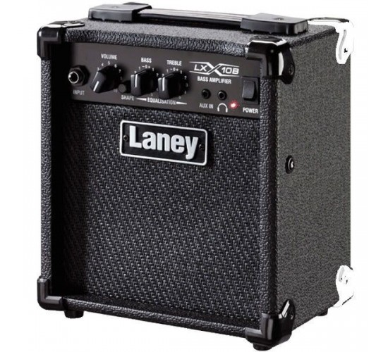 Laney LX10B басовый комбо 10 Вт, 2х5". цвет черный