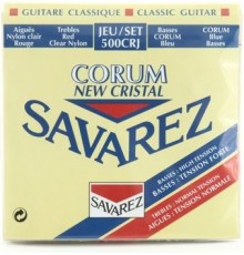 Savarez 500CRJ Corum New Cristal Red/ Blue medium-high tension струны для кл. гитары нейлон
