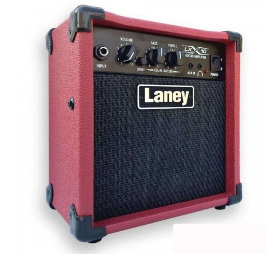 Laney LX10 RED гитарный комбо 10 Вт, цвет красный