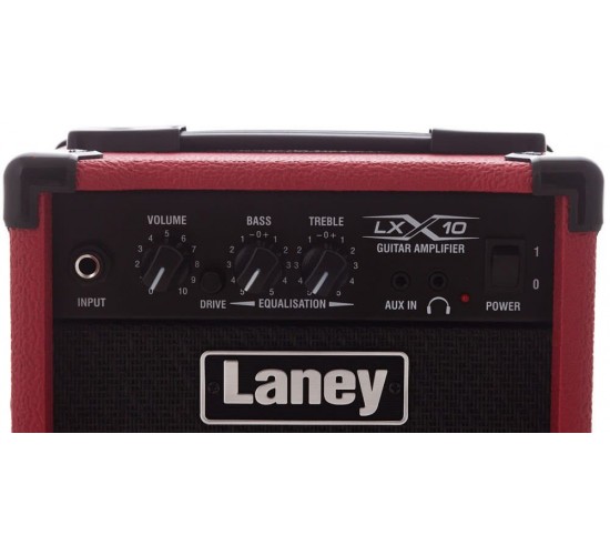 Laney LX10 RED гитарный комбо 10 Вт, цвет красный