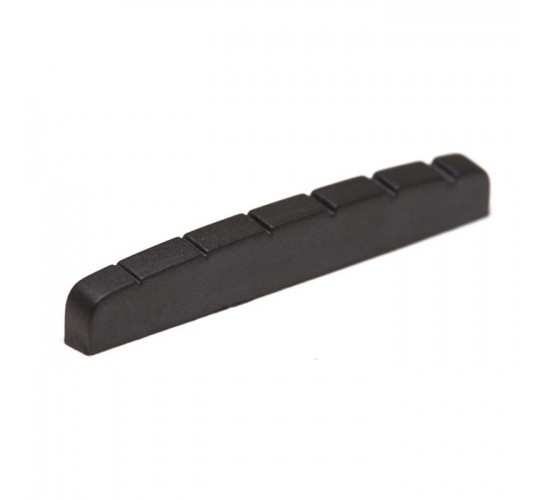 Graphtech PT-5010-00 BLACK TUSQ XL верхний порожек с прорезями для FENDER (плоский низ)
