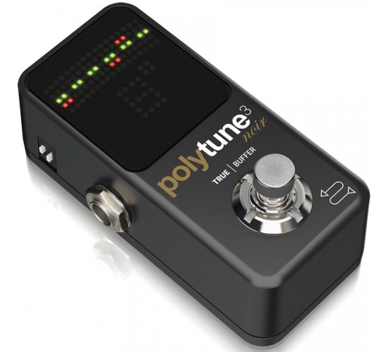 TC Electronic Polytune 3 Noir гитарная педаль тюнер