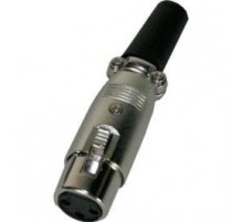 Invotone XLR3F200 разъём XLR мама, 3P (мет.)