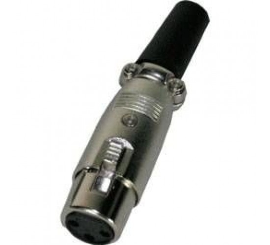 Invotone XLR3F200 разъём XLR мама, 3P (мет.)