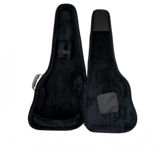 Ortega OGBAB-DLX-BK Deluxe Чехол для акустической бас-гитары, черный