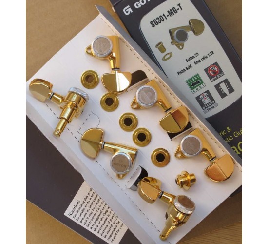 Gotoh SG301-20 MG-TRAD колки локовые, позолота, 3+3