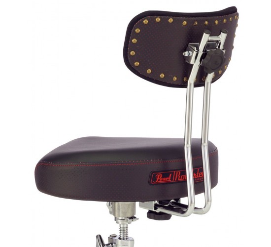 Pearl D-3500BR стул для барабанщика, седловидного типа сиденье, со съемной спинкой