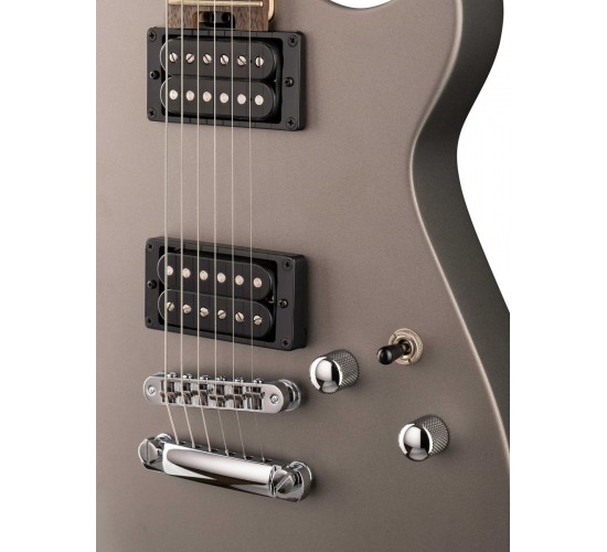 Cort MBM-1 SS Manson Series Электрогитара, серебристая