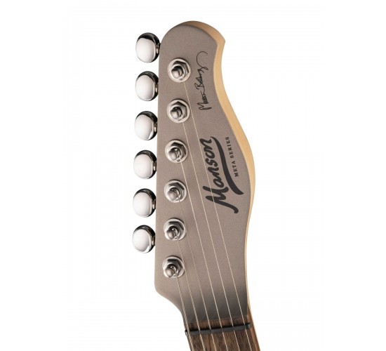 Cort MBM-1 SS Manson Series Электрогитара, серебристая