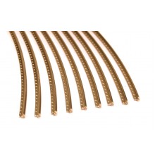 Jescar FW47095 EVO GOLD отрезок ладовой проволоки 30 см, радиус прокатки 10 дюймов .095" X .047