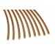 Jescar FW47095 EVO GOLD отрезок ладовой проволоки 30 см, радиус прокатки 10 дюймов .095" X .047