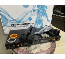 LAudio LS-Q2-2M Беспроводная микрофонная система, 2 ручных передатчика