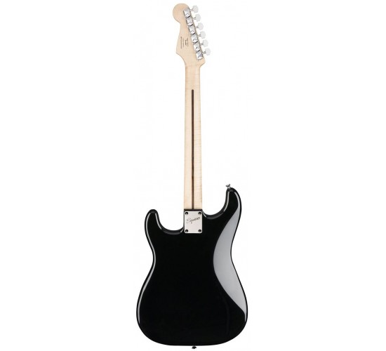 Fender Squier MM Stratocaster Hard Tail Black электрогитара, цвет чёрный