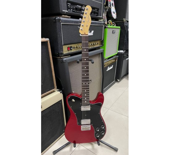 Fender American Professional Telecaster Deluxe ShawBucker электрогитара, цвет красный, США 2017 USED