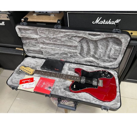 Fender American Professional Telecaster Deluxe ShawBucker электрогитара, цвет красный, США 2017 USED