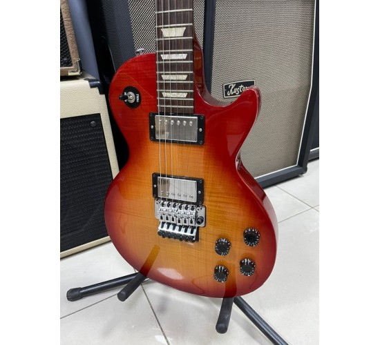 Gibson Shred Les Paul Studio 2016 электрогитара, Floyd Rose, цвет Cherry Sunburst, США USED
