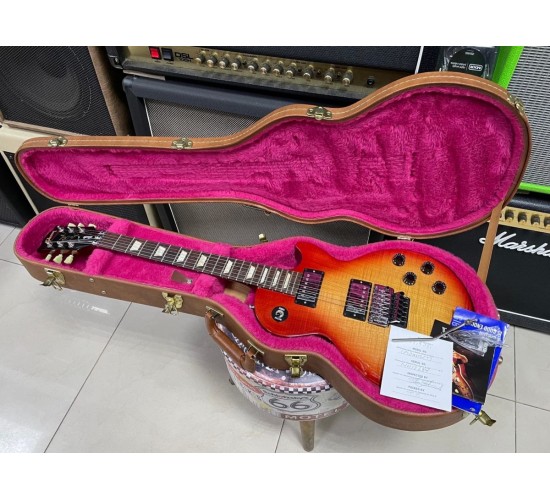 Gibson Shred Les Paul Studio 2016 электрогитара, Floyd Rose, цвет Cherry Sunburst, США USED