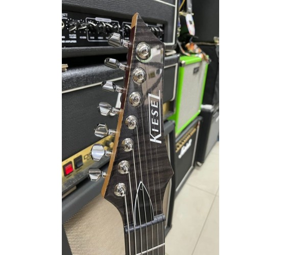 Kiesel Aries 7 7-ми струнная электрогитара США Custom Shop USED