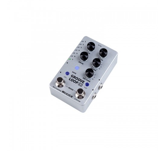 Mooer Groove Loop X2 педаль лупер со встроенной драм-машиной