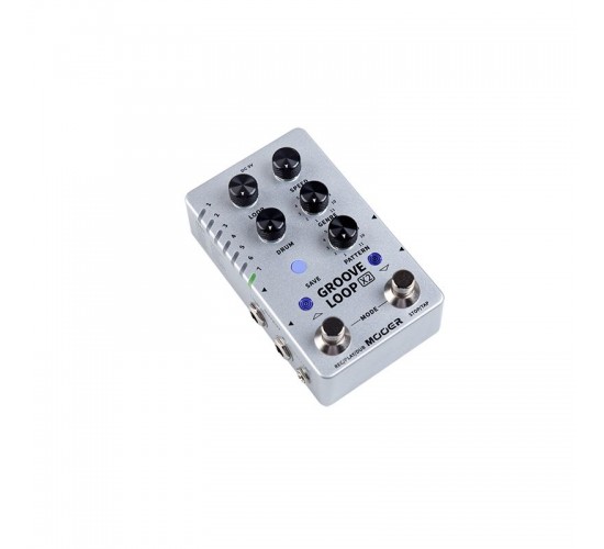 Mooer Groove Loop X2 педаль лупер со встроенной драм-машиной