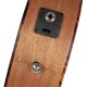 Cascha HH-2035E Mahogany Series Укулеле концертный со звукоснимателем, с чехлом, цвет натуральный