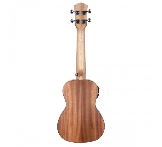 Cascha HH-2035E Mahogany Series Укулеле концертный со звукоснимателем, с чехлом, цвет натуральный