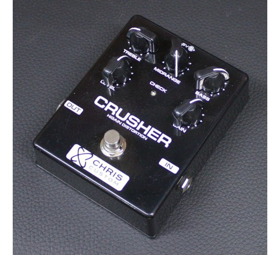 Chris Custom Crusher Higain Distortion гитарная педаль перегруза USED