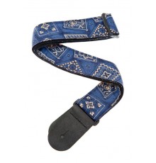 Planet Waves 50G03 Тканный ремень для гитары, рисунок «Bandana Blue»
