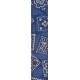 Planet Waves 50G03 Тканный ремень для гитары, рисунок «Bandana Blue»