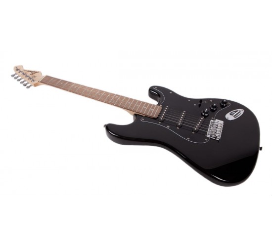 Aria Pro II STG-003SPL M/BK электрогитара, цвет черный