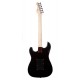 Aria Pro II STG-003SPL M/BK электрогитара, цвет черный