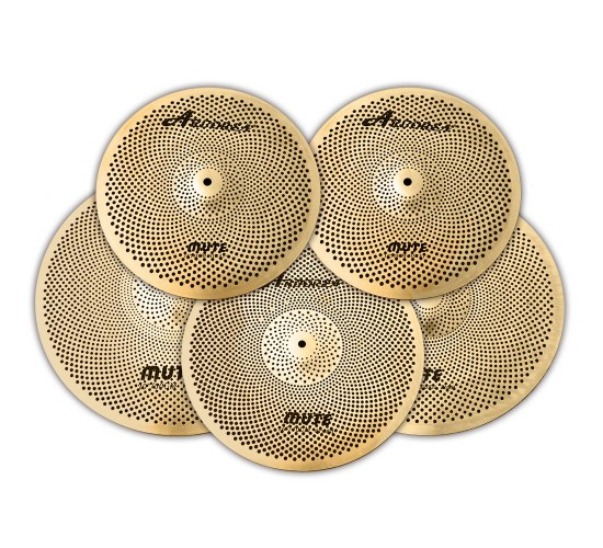 Arborea GD14161820SET Mute Gold Комплект тарелок с уменьшенной громкостью звучания 14, 16, 18, 20"