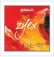 D'Addario DZ410-LM Zyex Комплект струн для альта, большого размера, среднее натяжение