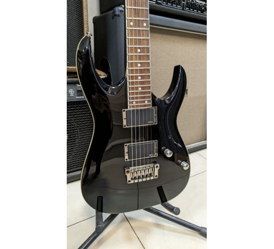 Ibanez RGA42 EMG электрогитара, цвет черный USED