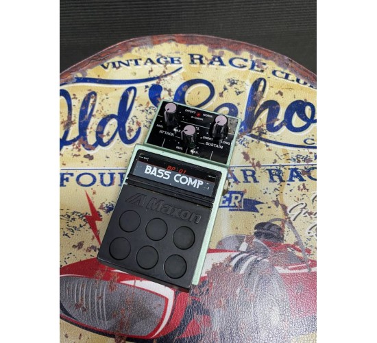 Maxon BP-01 педаль эффектов басовый компрессор USED