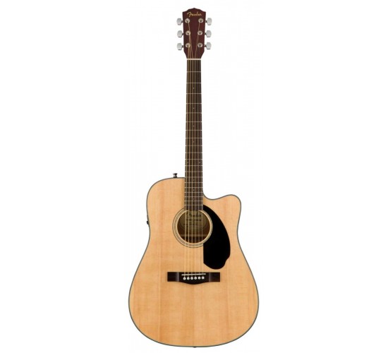 Fender CC-60SCE/NAT электроакустическая гитара, выставочный образец