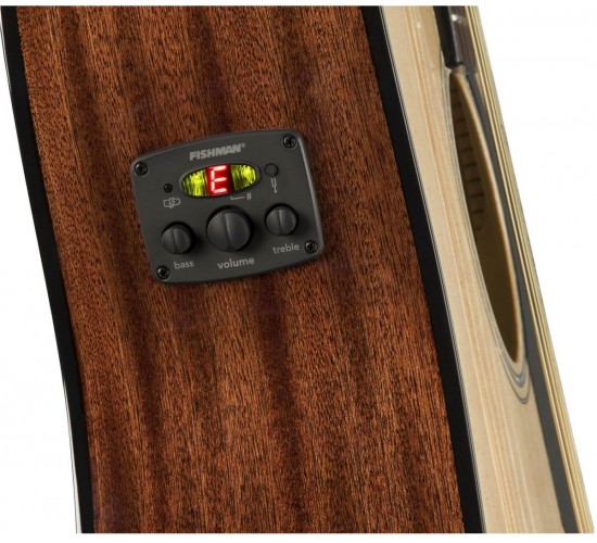 Fender CC-60SCE/NAT электроакустическая гитара, выставочный образец