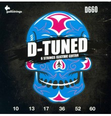 Galli D660 Комплект из 6 струн для электрогитары