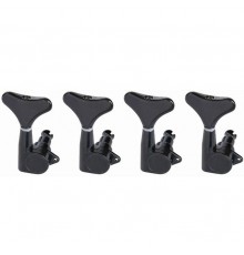 Paxphil JB-150-4L-BK Колки для бас-гитары 4л, черные