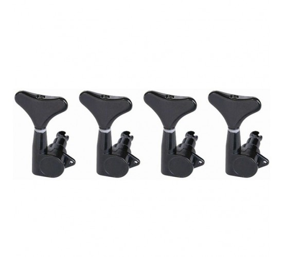 Paxphil JB-150-4L-BK Колки для бас-гитары 4л, черные
