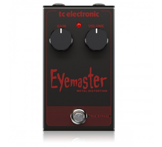 TC Electronic EYEMASTER METAL DISTORTION гитарная педаль эффекта дисторшн