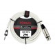 Kirlin LGA-594L 2M WH кабель микрофонный 2 м