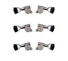 Gotoh SG381-HAPM-04-C-L3+R3 Колки для гитары 3+3, локовые, хром