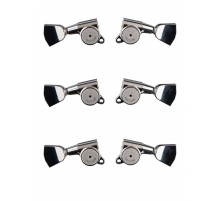 Gotoh SG381-HAPM-04-C-L3+R3 Колки для гитары 3+3, локовые, хром