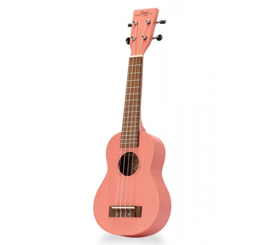 Hampi SBK-Coral-Pink Укулеле сопрано, светло-красный