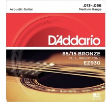 D'Addario EZ930 AMERICAN BRONZE 85/15 Струны для акустической гитары Medium 13-56