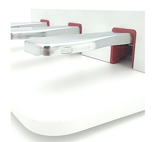 TRINITY by UNIQKEYS NTP-01W Педаль тройная для цифрового пианино Nux NPK, белая