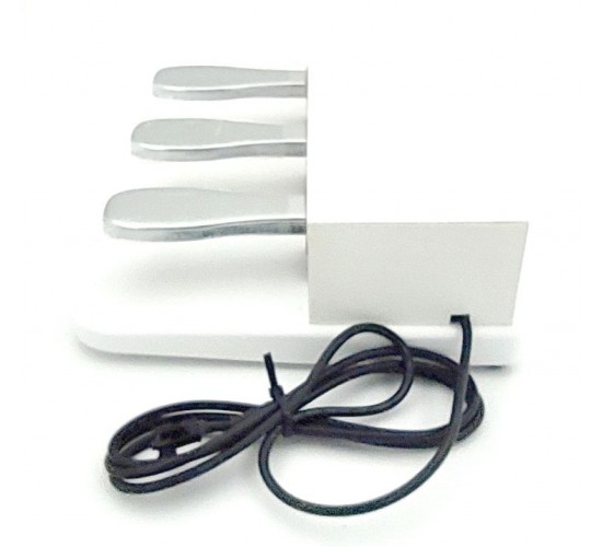 TRINITY by UNIQKEYS NTP-01W Педаль тройная для цифрового пианино Nux NPK, белая