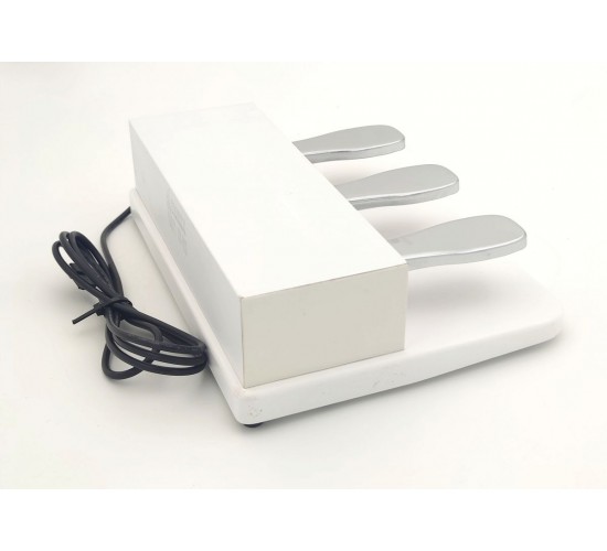TRINITY by UNIQKEYS NTP-01W Педаль тройная для цифрового пианино Nux NPK, белая